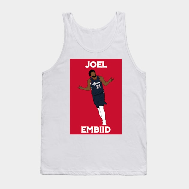 Joel Embiid Tank Top by SportsByBeau